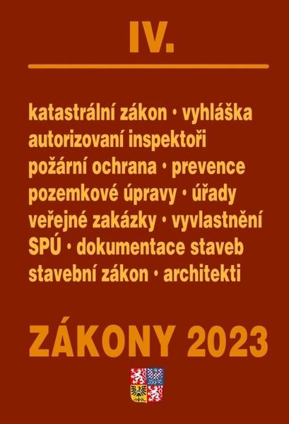 Zákony IV/2023 - Stavebnictví, půda