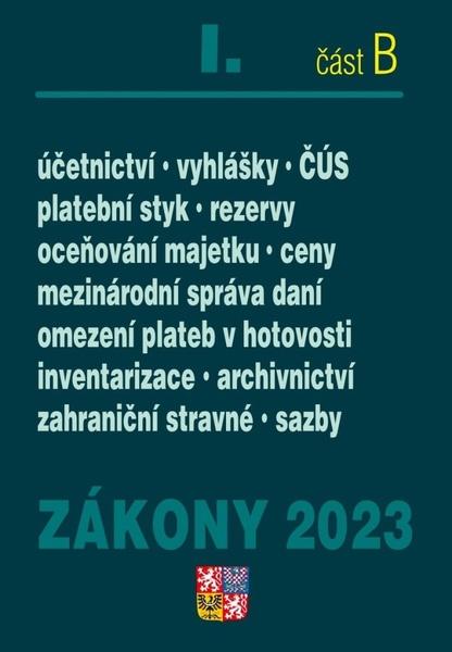 Zákony I-B/2023 - Účetní zákony a ČÚS