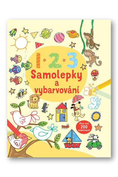 Levně Samolepky a vybarvovaní 1 2 3