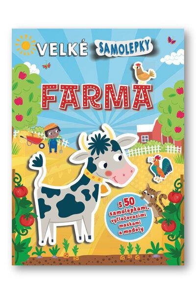 Velké samolepky Farma - 9788025633649