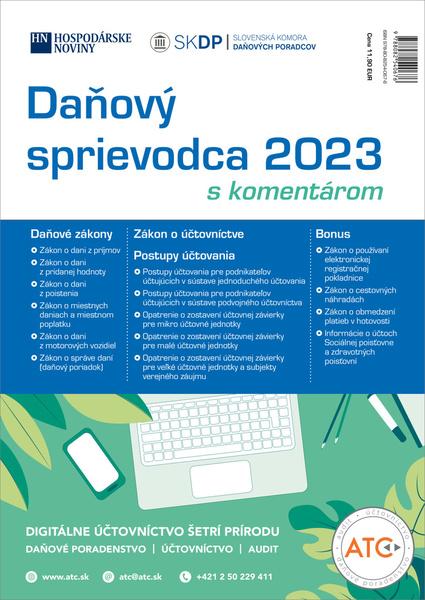 Daňový sprievodca 2023 - 9788082540676
