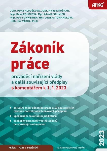 Zákoník práce, prováděcí nařízení vlády a další související předpisy - 9788075543783