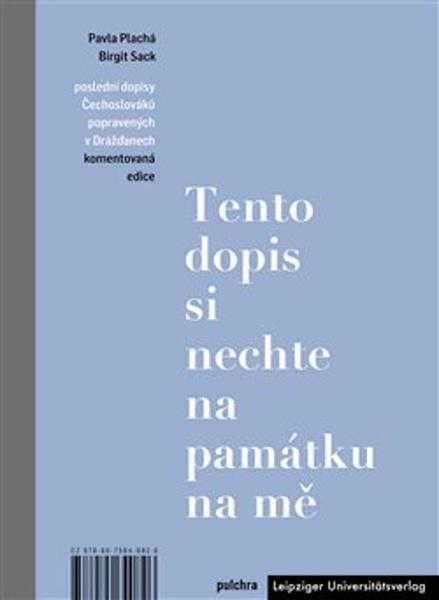 Levně Tento dopis si nechte na památku na mě