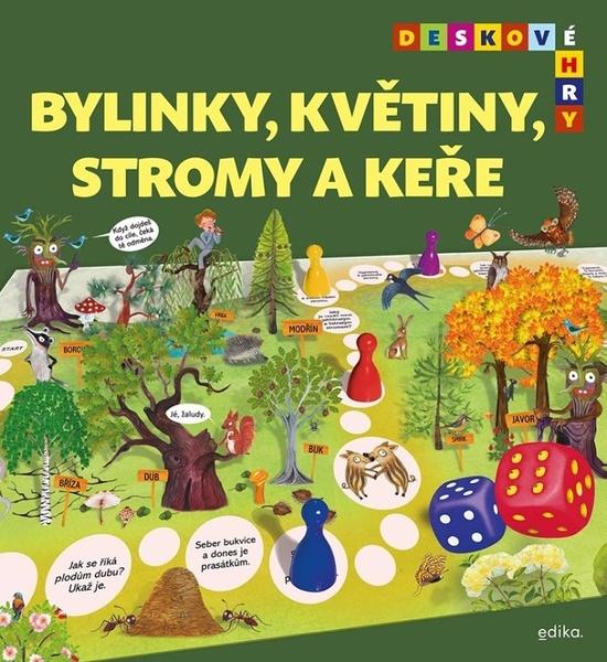 Deskové hry Bylinky, květiny, stromy a keře - 9788026618430