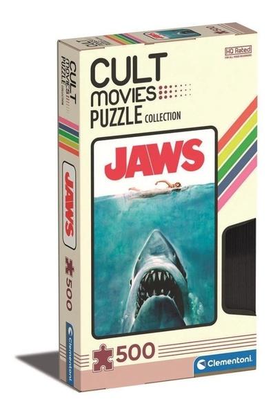 CLEMENTONI Puzzle Cult Movies: Čelisti 500 dílků - 35111