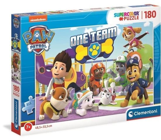 CLEMENTONI Puzzle Tlapková patrola: Jeden tým 180 dílků - 29308