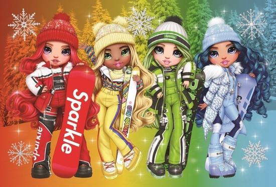 Levně TREFL Puzzle Rainbow High: Veselé panenky 60 dílků