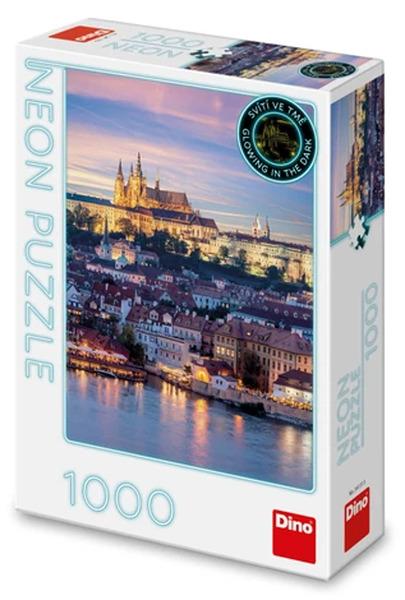 DINO Svítící puzzle Hradčany, Praha 1000 dílků - DI541313