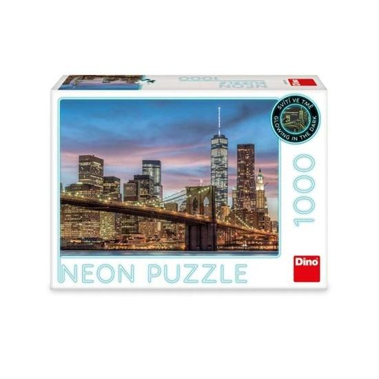 Levně DINO Svítící puzzle New York 1000 dílků