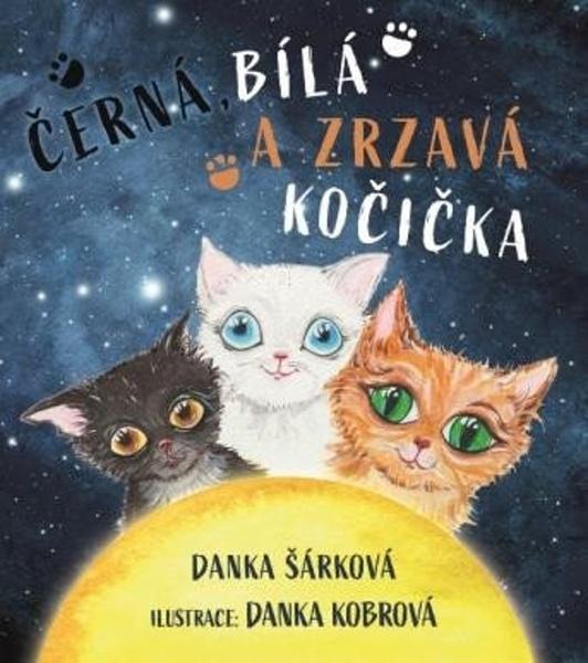 Černá, bílá a zrzavá kočička - 9788087740668