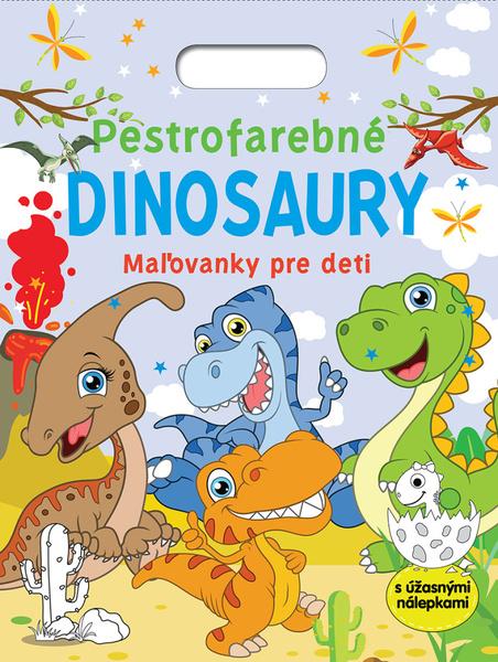 Pestrofarebné dinosaury - 9788084445245