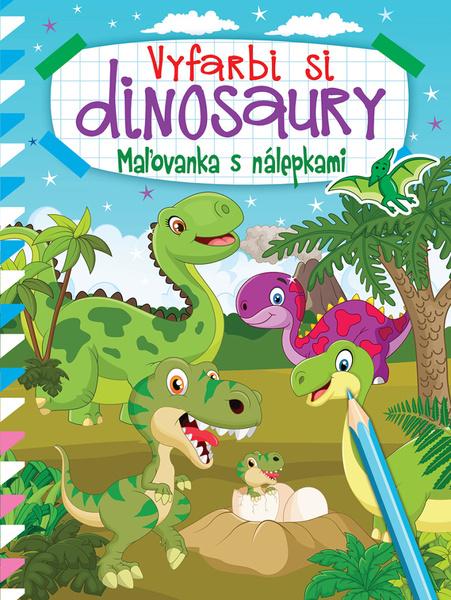 Levně Vyfarbi si dinosaury