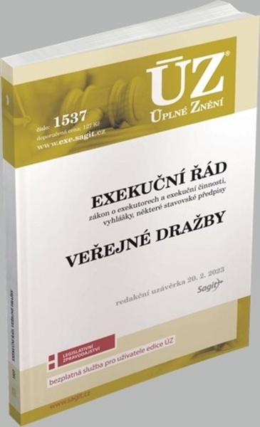 ÚZ 1537 Exekuční řád - 9788074885785