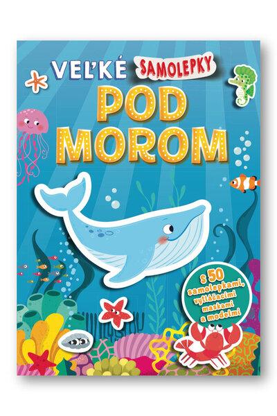 Levně Veľké samolepky Pod morom