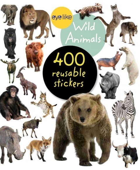 Levně Eyelike Stickers: Wild Animals