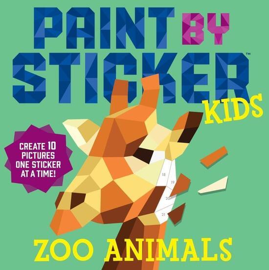 Levně Paint by Sticker Kids: Zoo Animals