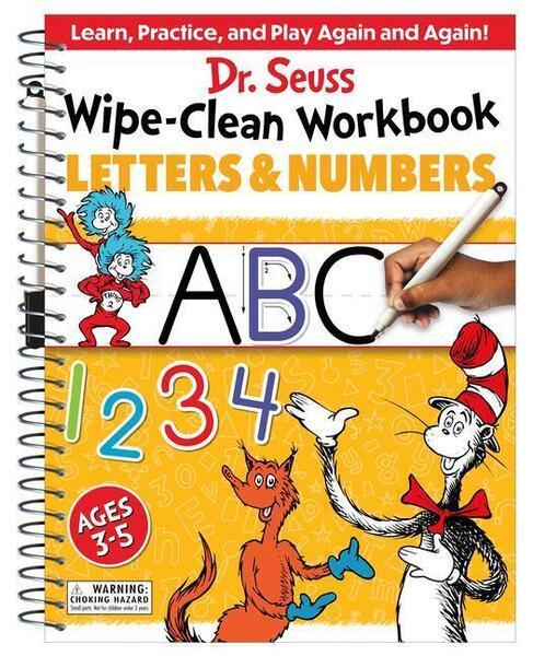 Dr. Seuss Wipe-Clean Workbook: Letters and Numbers - 0525572252