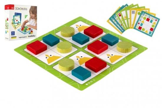 Levně Sudoku logická hra dřevo