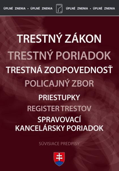 Trestný zákon a poriadok - 9788081622588