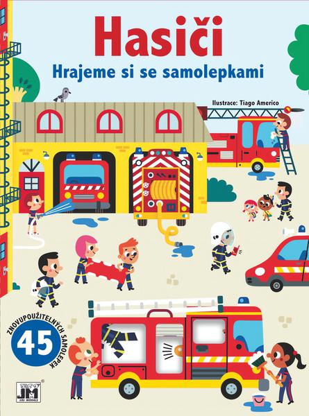 Levně Hrajeme si se samolepkami Hasiči