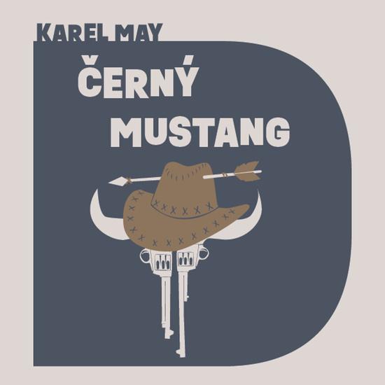 Levně Černý mustang