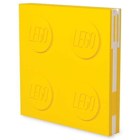 LEGO Zápisník žlutý s gelovým perem jako klipem - 52441