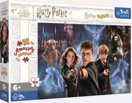 TREFL Puzzle Super Shape XL Kouzelný svět Harryho Pottera 160 dílků - 50034