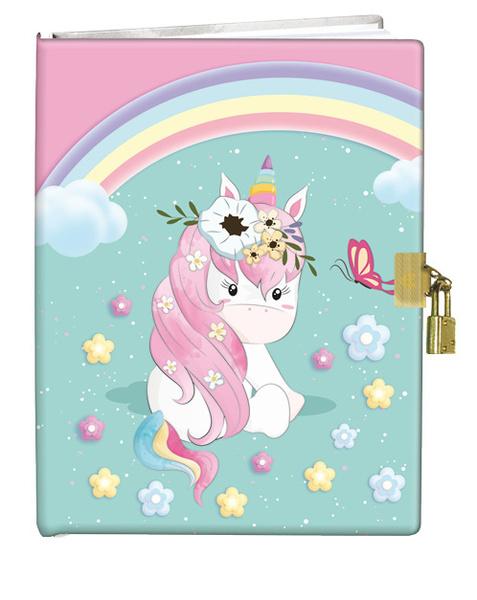 Památník se zámkem Rainbow Unicorn