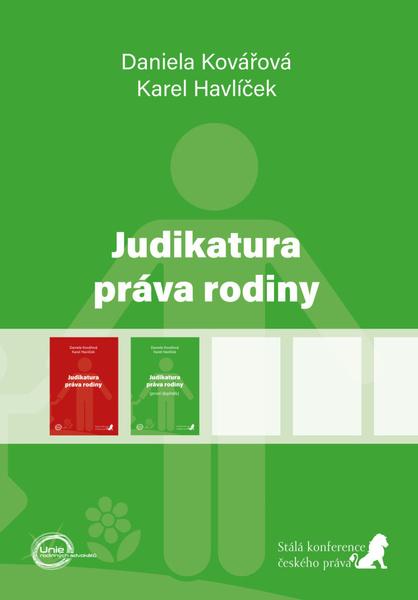 Judikatura práva rodiny - 9788090872400