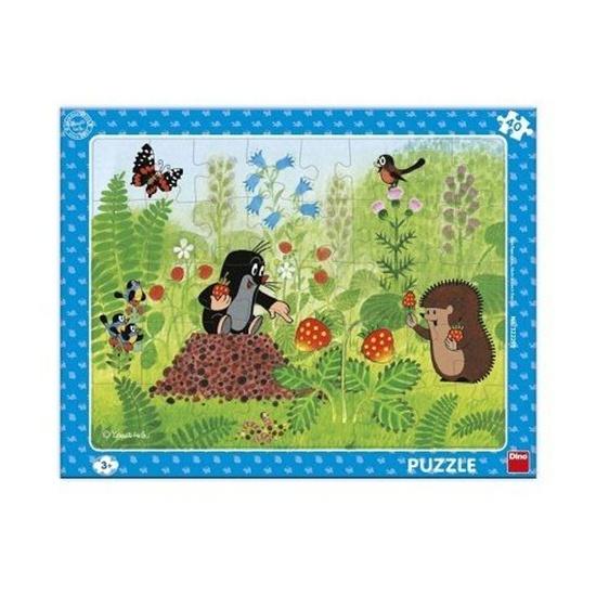 Levně KRTEK A JAHODY 40 deskové Puzzle