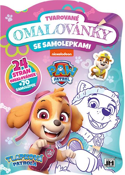Levně Tvarované omalovánky Tlapková patrola