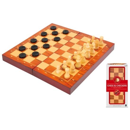 Levně Šachy a dáma cestovní hra