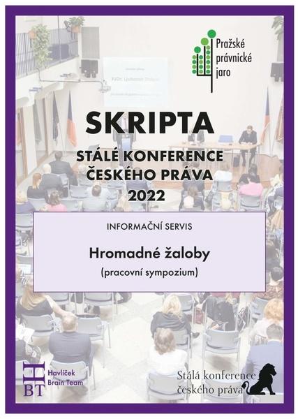 Levně Skripta SKČP Hromadné žaloby