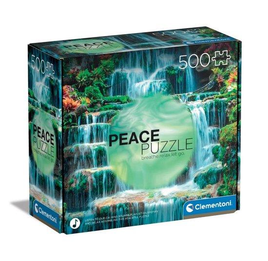 Levně CLEMENTONI Peace puzzle: Zurčení vody 500 dílků