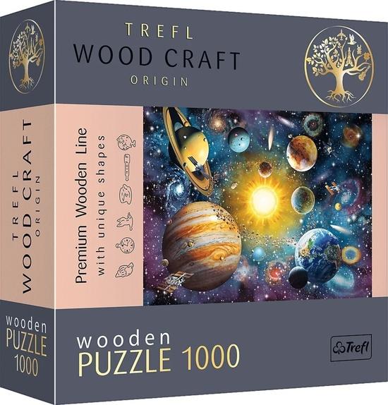 Wood Craft Origin puzzle Cesta sluneční soustavou