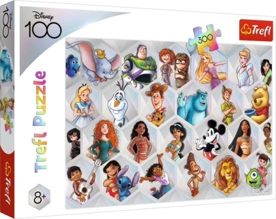 TREFL Puzzle Disney 100 let: Disneyho kouzlo 300 dílků - 23022