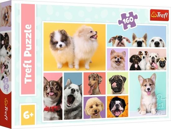 Levně TREFL Puzzle Psí přátelství 160 dílků