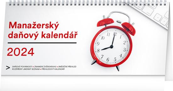 Manažerský daňový kalendář 2024 - stolní kalendář