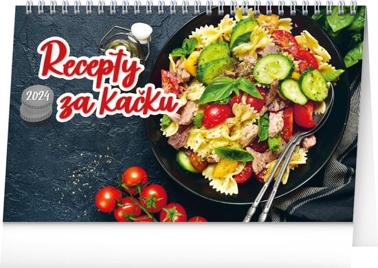 Recepty za kačku 2024 - stolní kalendář