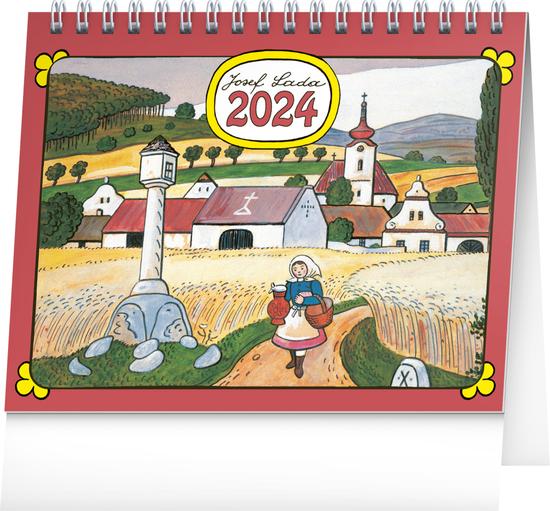 Josef Lada 2024 - stolní kalendář
