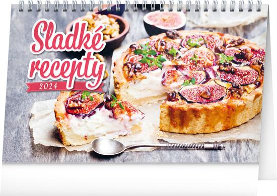 Sladké recepty 2024 - stolní kalendář