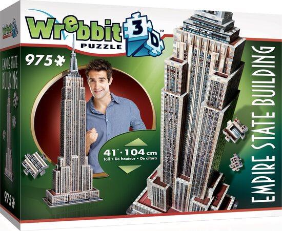 WREBBIT 3D puzzle Empire State Building 975 dílků - 02007