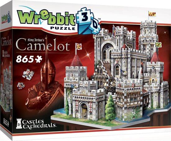 WREBBIT 3D puzzle Hrad Kamelot 865 dílků - 02016
