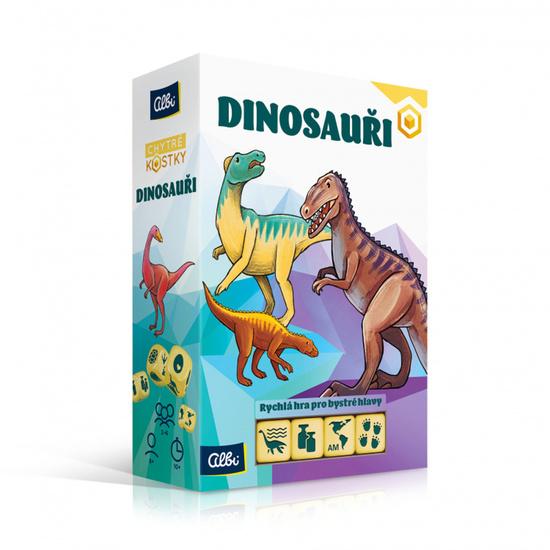 Levně Albi Chytré kostky Dinosauři