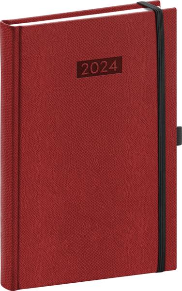Denní diář Diario 2024 bordó