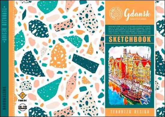 Levně Sketchbook GDANSK 19,7 x 14,5 cm