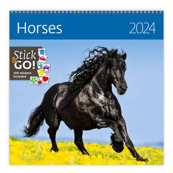 Kalendář Horses