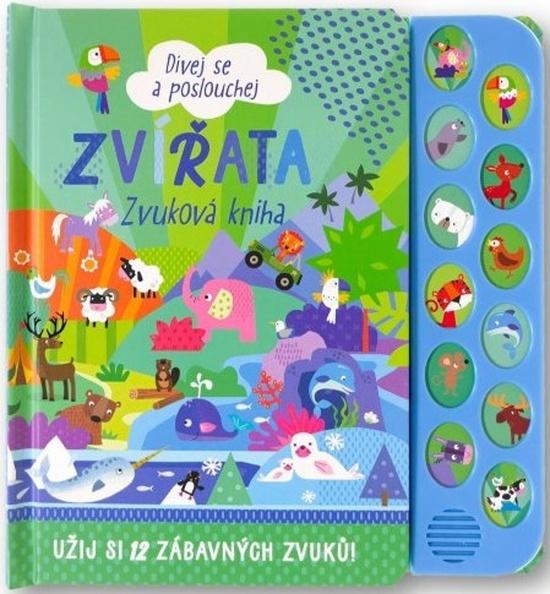 Zvířata Zvuková kniha - 9788025634066
