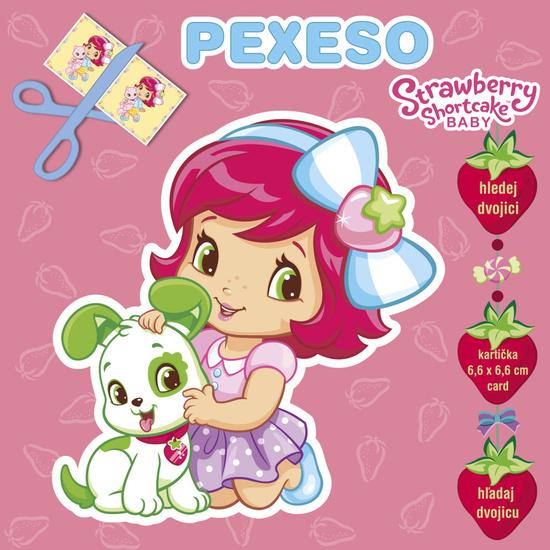 Levně Pexeso sešitové s MAXI kartičkami Strawberry baby