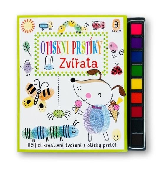 Otiskni prstíky Zvířata - 9788025633977